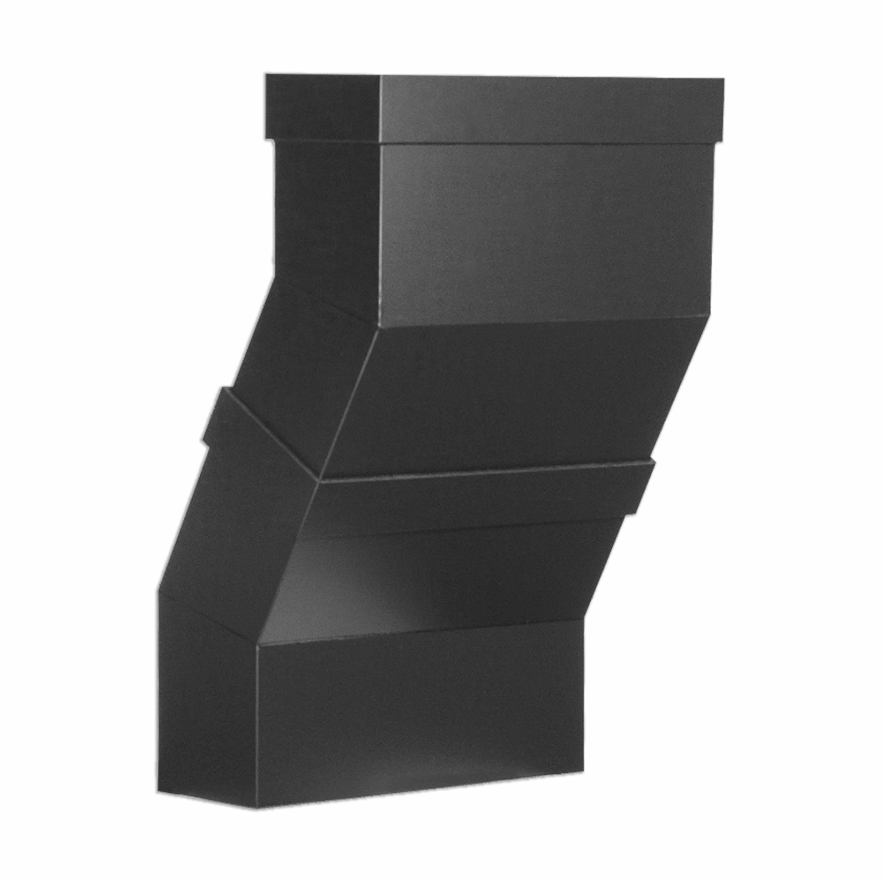 Flachkanal-Bogen 30° ABS