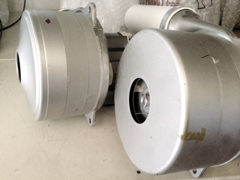 Motor mit 2 Turbinen - Boden trompetenförmig für Geräte 2011-2015