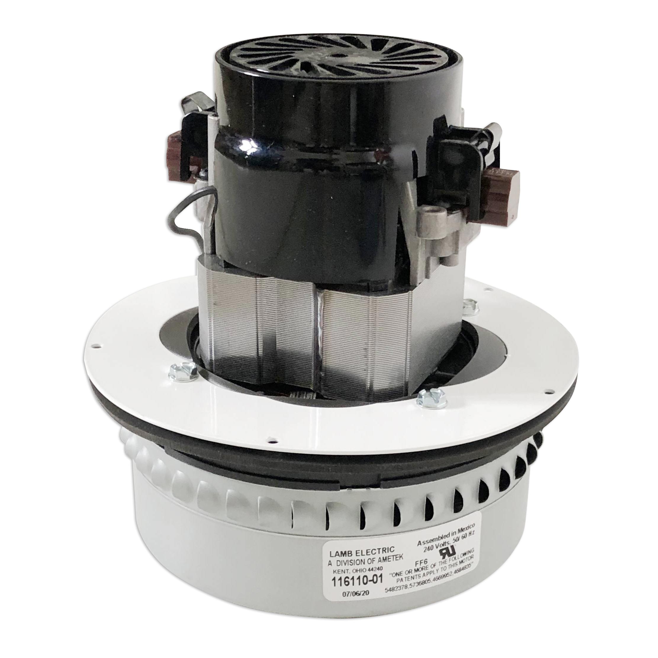 Motor für H2025 unten, 14 cm Ametek