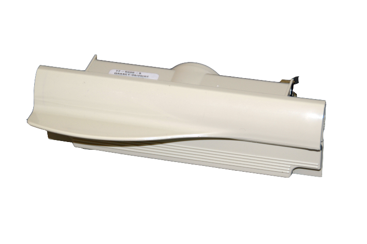 saugende Kehrdose - beige (Anschl. hinten)