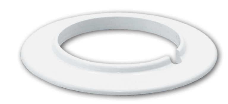 Rohr-Rosette  od.  Rohrdurchführungs-Abdeckung