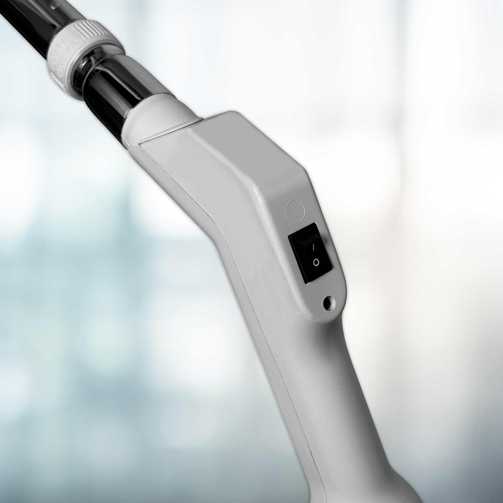 Vacuflo Schlauch schaltbar- Turbogrip od. Pistolengriff mit Kontaktstifte-Stecker – 9m Länge