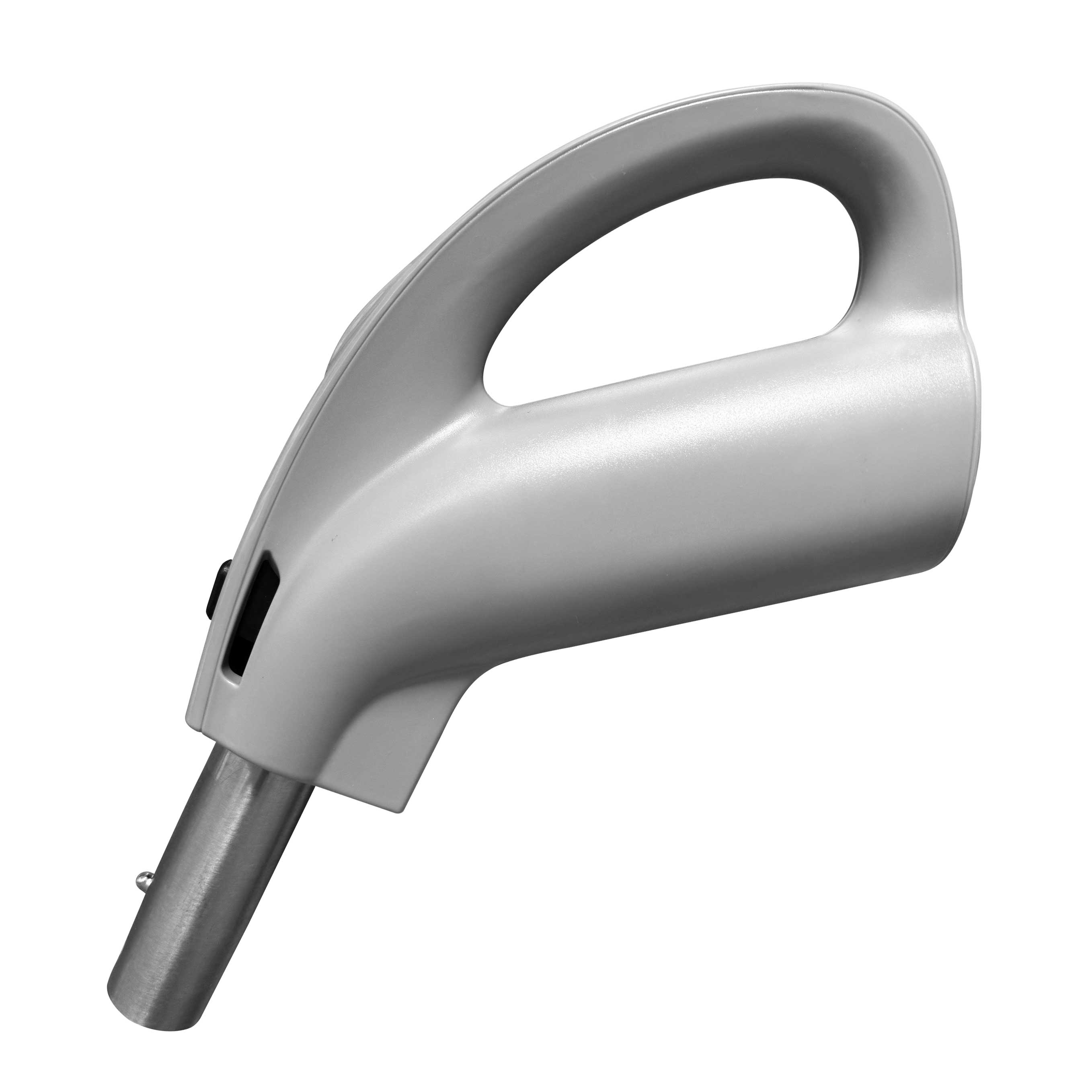 Ersatz-Schlauch-Griff mit Ein-Aus-Schalter  (Griff-Blende grau)