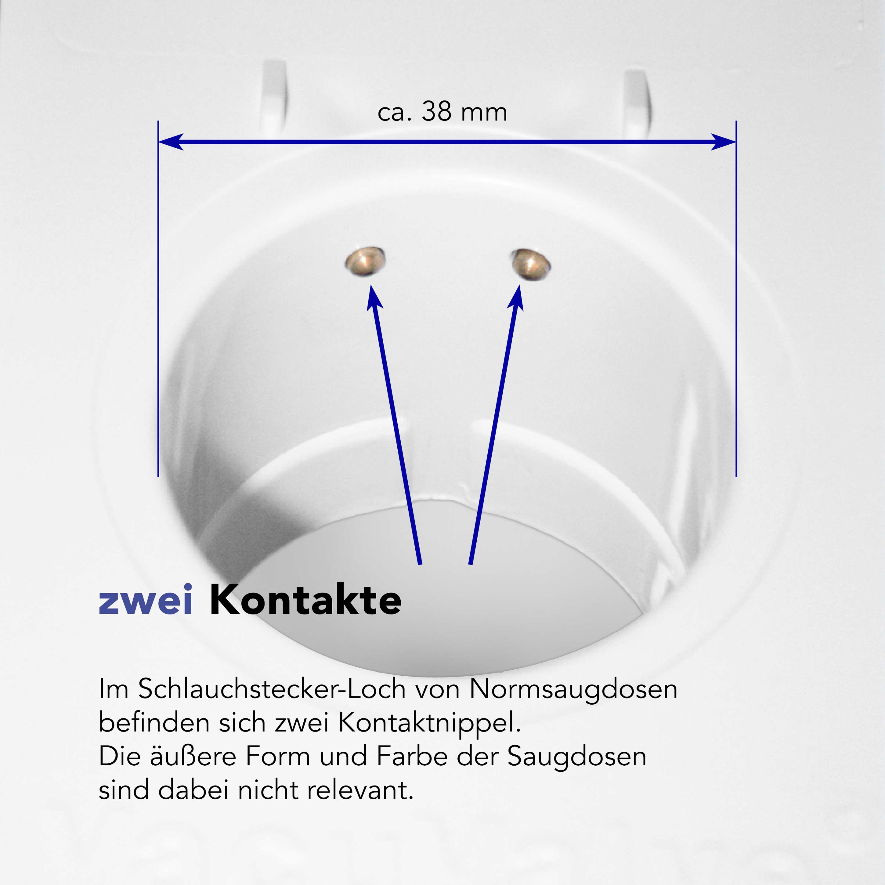 Original - Ein-Aus- Schlauch in versch. Längen