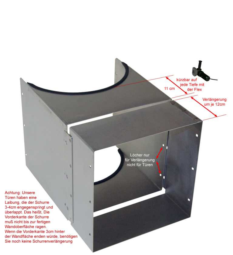 Kanal-Rohr Komplettset 1