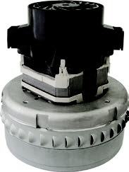 Motor mit 2 Turbinen - Radial-bypass für Cyclovac Genialvac - Crossvac usw.