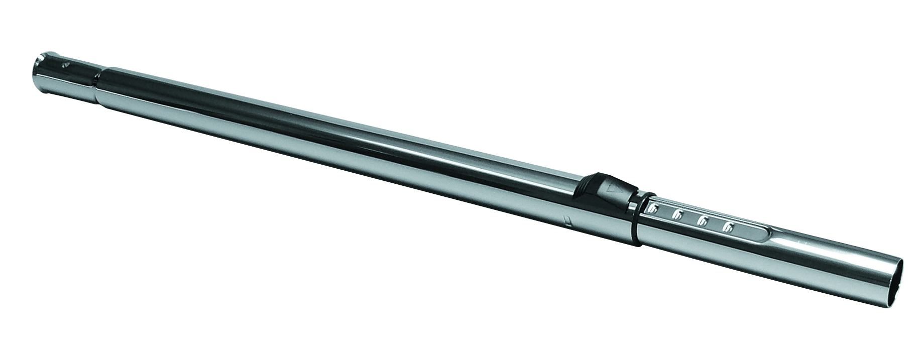 Teleskoprohr aus Stahl verchromt mit oder ohne Einrastloch