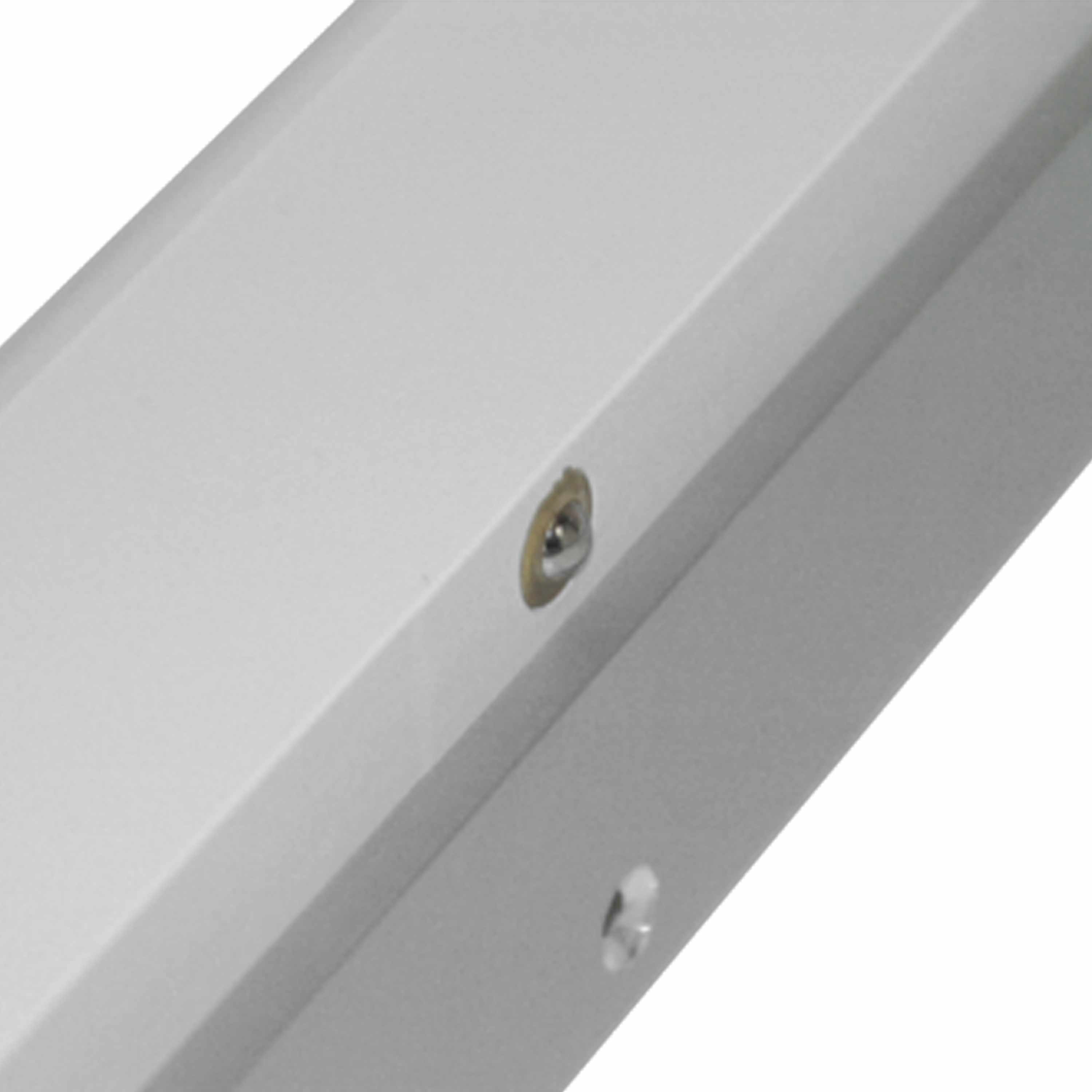 Einwurftüre MDF-Holz weiß ohne Dichtung, ohne Schloss